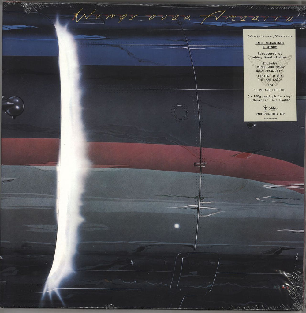 Paul McCartney and Wings Wings Over America - 180gram Vinyl - Sealed UK 3-LP vinyl record set (Triple LP Album) 602577288692