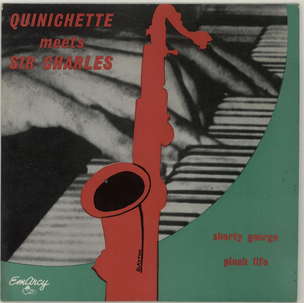 Paul Quinichette Quinichette Meets Sir Charles EP UK 7" vinyl single (7 inch record / 45) ERE1551