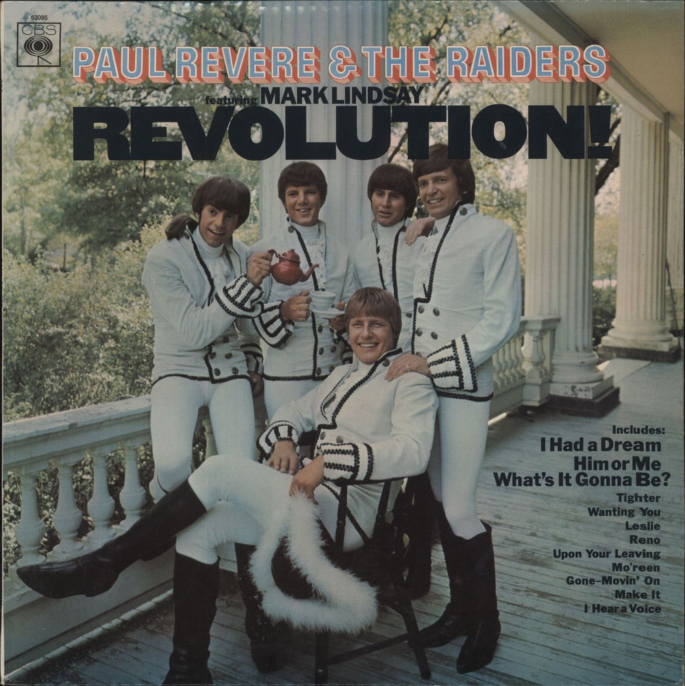 Paul Revere & The Raiders Revolution! UK vinyl LP album (LP record) BPG63095