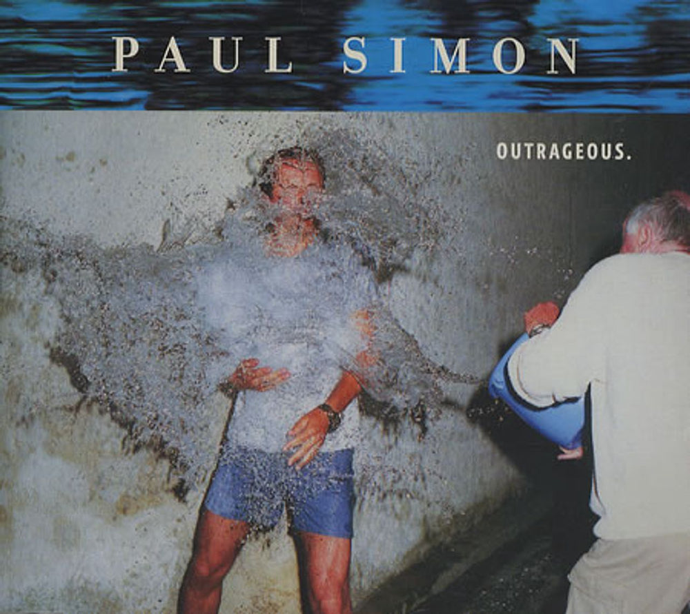 Paul Simon Outrageous UK Promo CD single (CD5 / 5") PRO16108