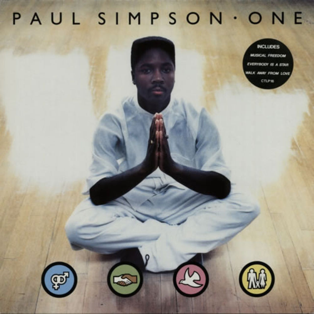 Paul Simpson One UK vinyl LP album (LP record) CTLP16