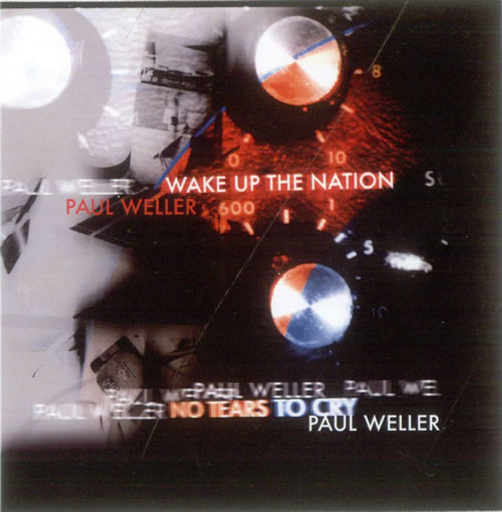 Paul Weller Wake Up The Nation / No Tears To Cry - Remixes UK Promo CD-R acetate CD-R