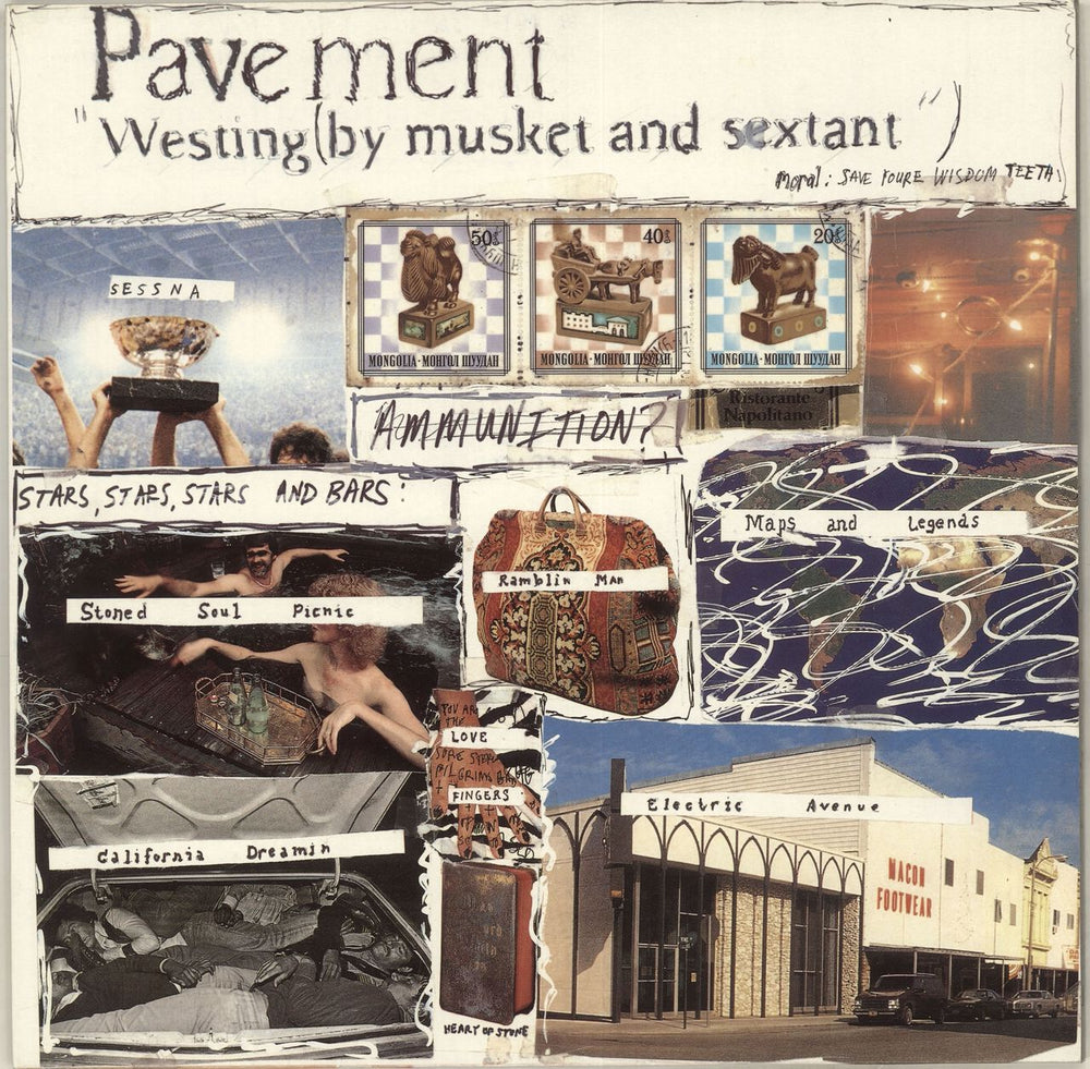 Pavement Westing (By Musket And Sextant) UK vinyl LP album (LP record) ABB40