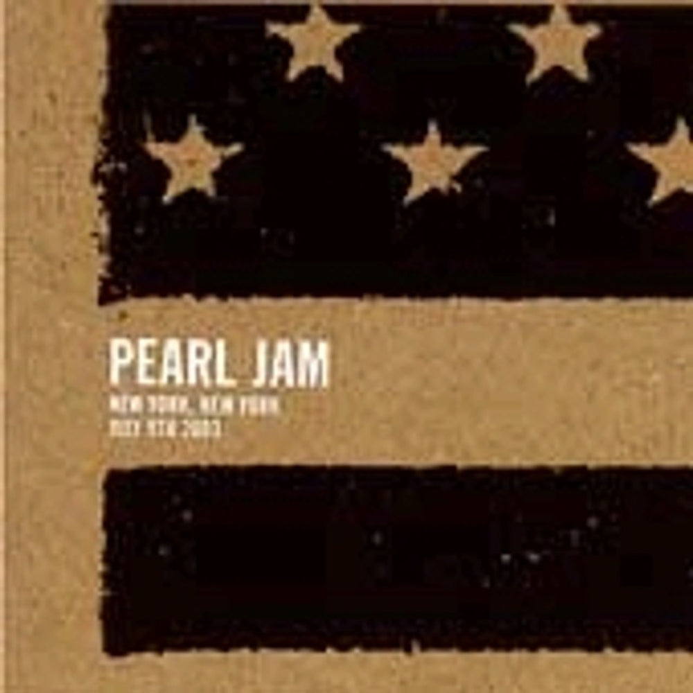 Pearl Jam 09/07/2003 [#67 New York] UK 2 CD album set (Double CD) 5136382