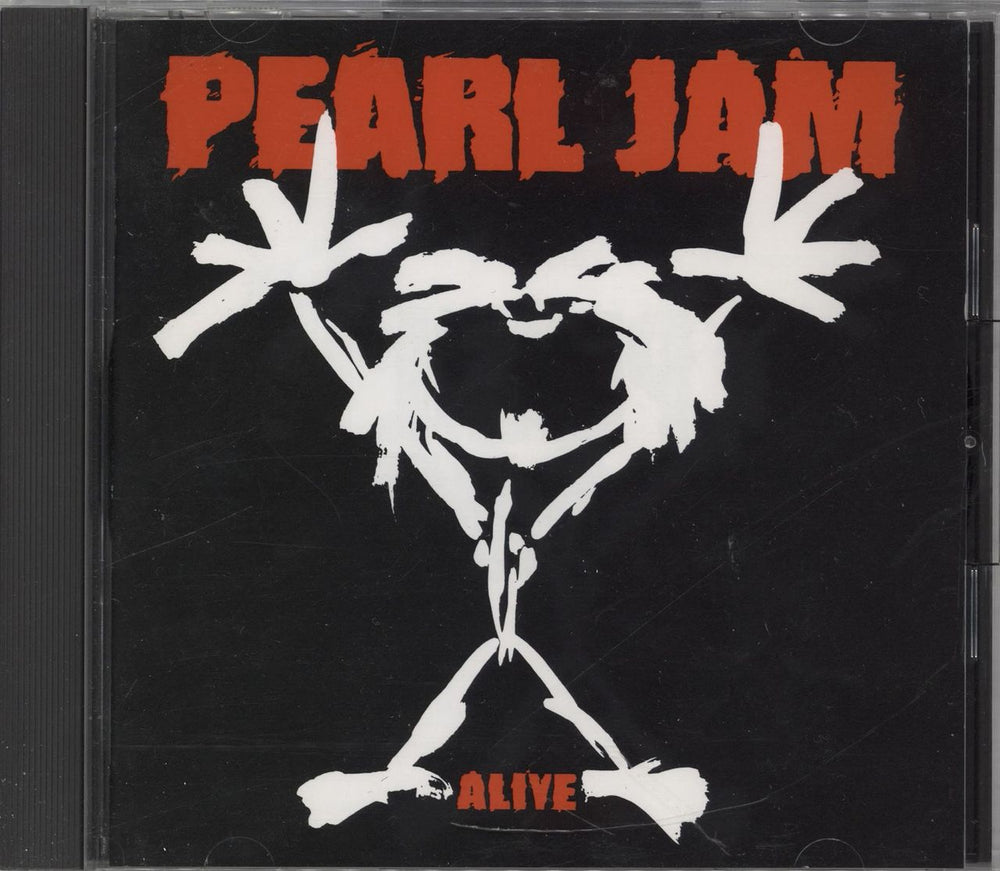 Pearl Jam Alive Japanese CD single (CD5 / 5") SRCS-5884