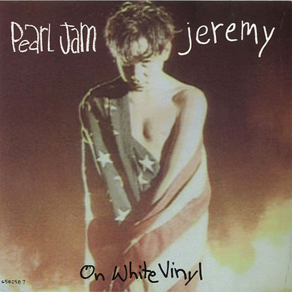 Pearl Jam Jeremy - White Vinyl UK 7 vinyl — RareVinyl.com