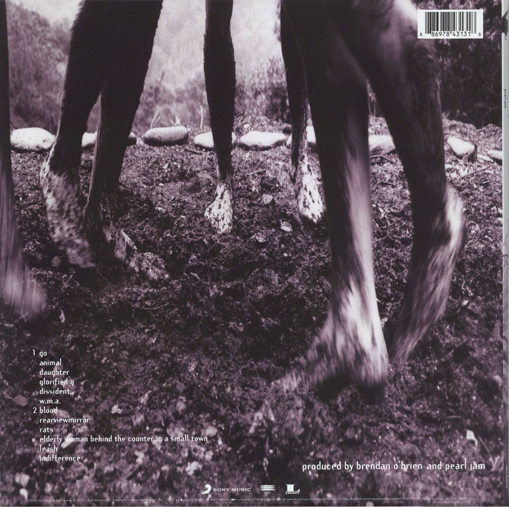 Pearl Jam Vs - Remastered 180 Gram UK vinyl LP album (LP record) 886978431318