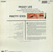 Peggy Lee Pretty Eyes UK vinyl LP album (LP record) 5099926091310
