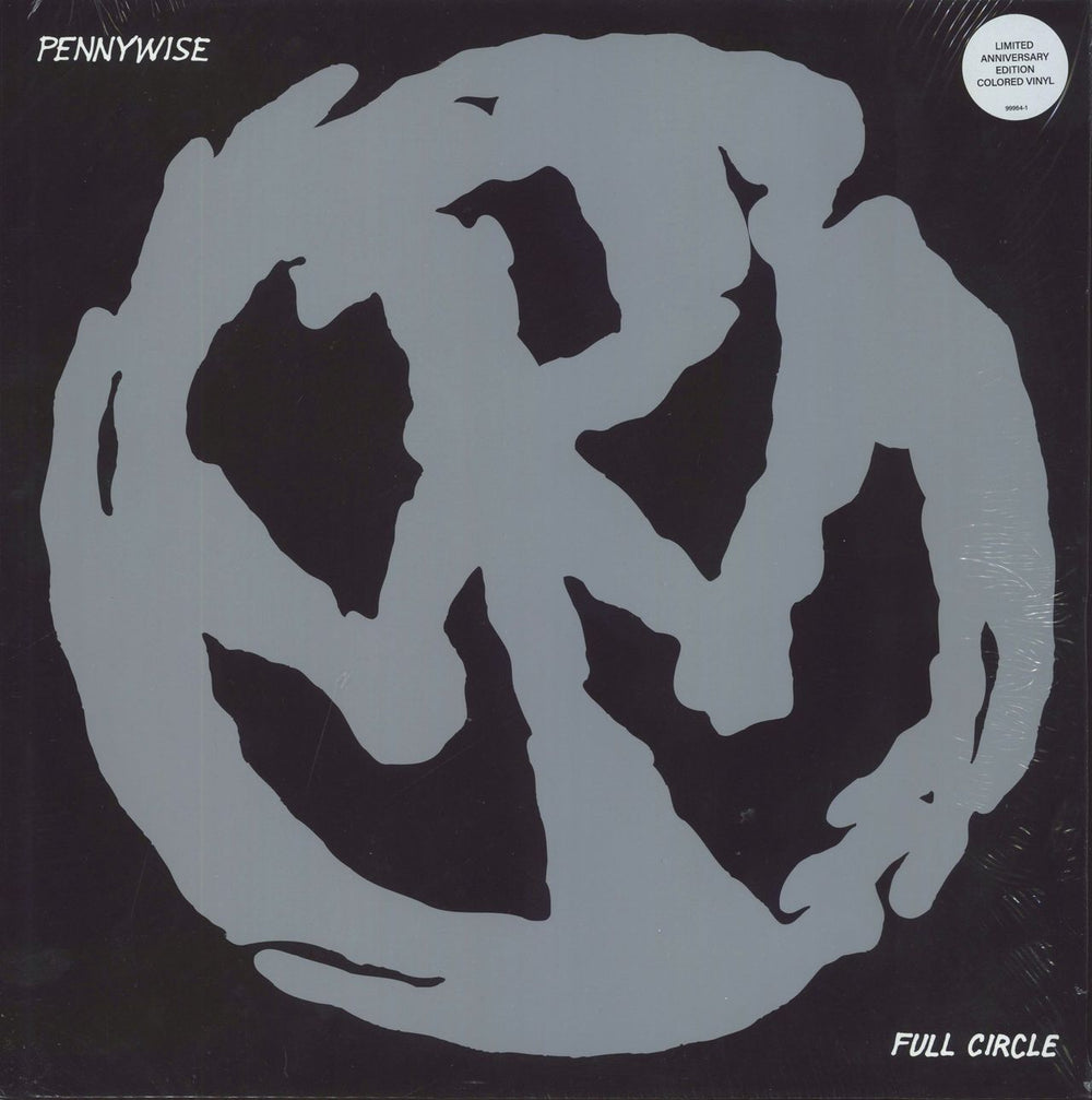 Pennywise Full Circle - Silver With Black Splatter Vinyl US vinyl LP album (LP record) 86489-1