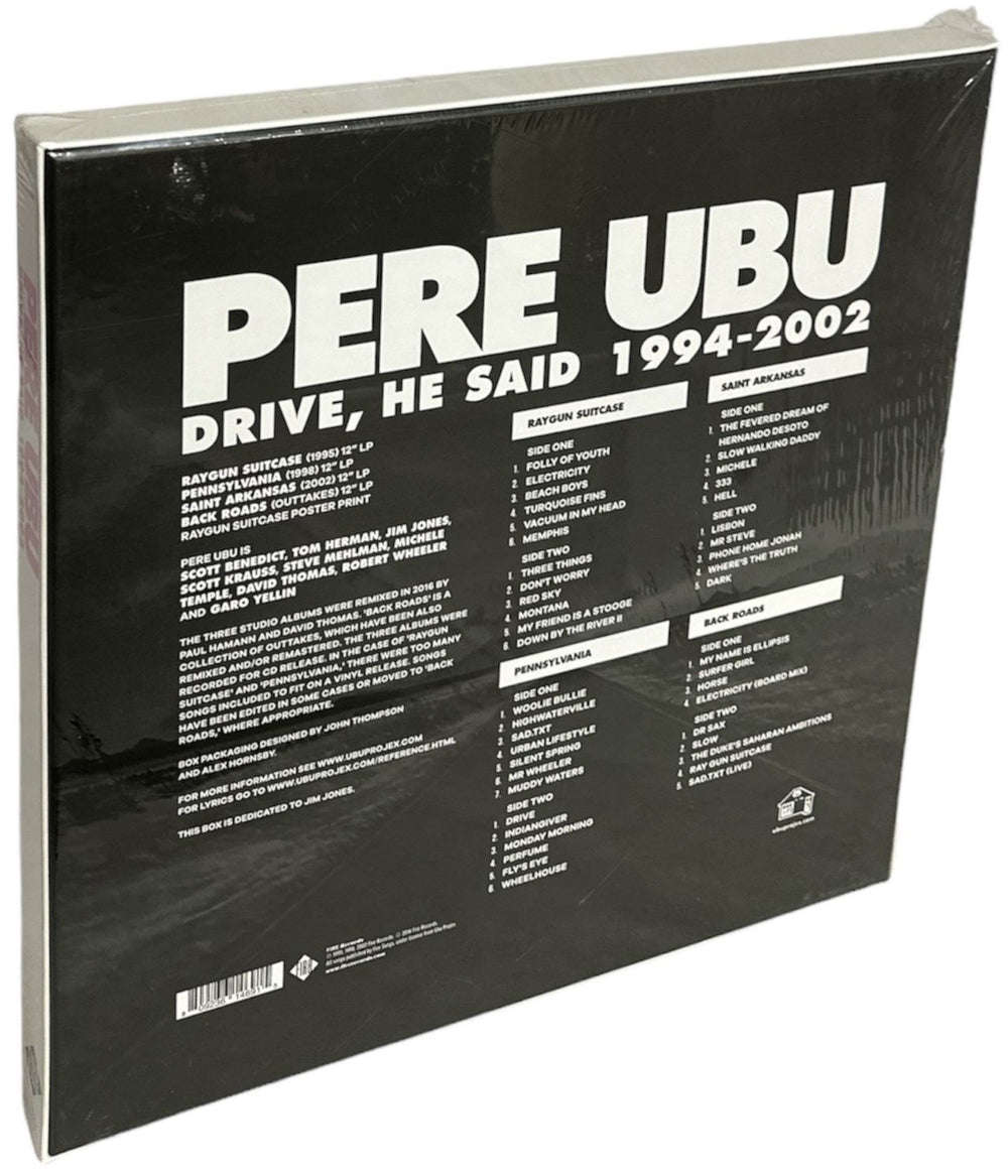 Pere Ubu Drive, He Said 1994-2002 - Sealed + Hype Sticker UK Vinyl Box Set 809236146915