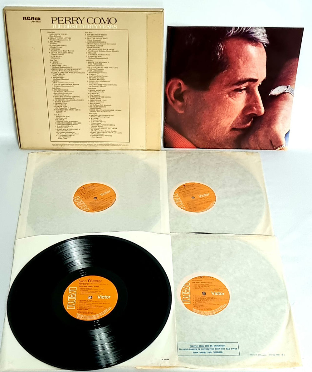 Perry Como The First Thirty Years UK Vinyl Box Set PA9VXTH772698