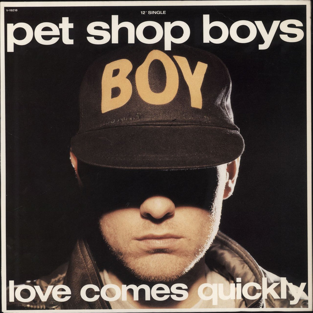 Pet Shop Boys Love Comes Quickly US 12" vinyl single (12 inch record / Maxi-single) V-19218