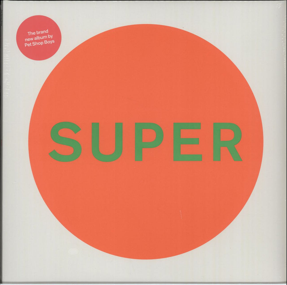 Pet Shop Boys Super - White Vinyl - Sealed UK vinyl LP album (LP record) X20008VL1