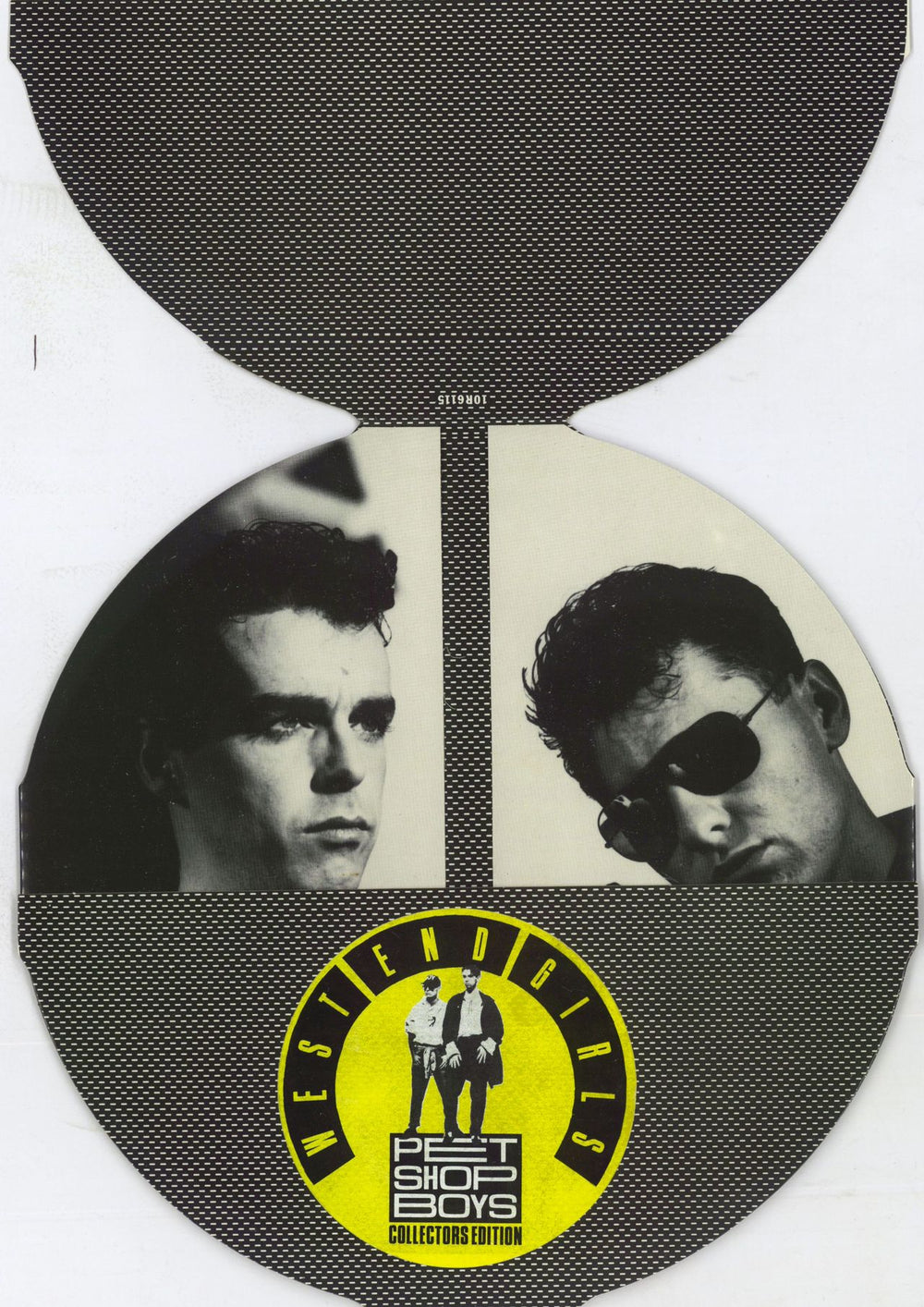 Pet Shop Boys West End Girls + Sticker UK 10" vinyl single (10 inch record)