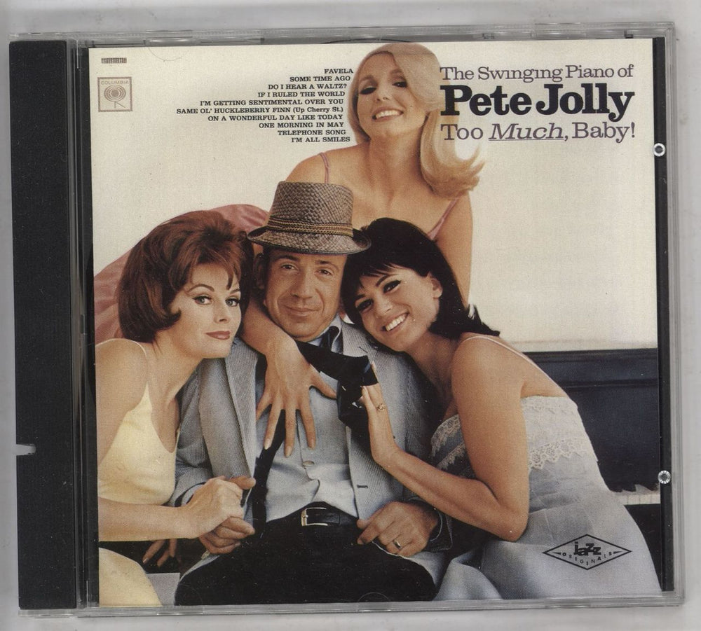 Pete Jolly Too Much, Baby! The Swinging Piano Of Pete Jolly French CD album (CDLP) 4773382