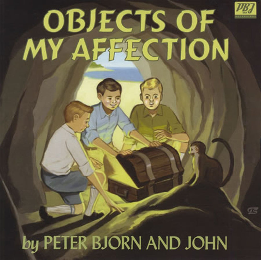 Peter Bjorn And John Objects Of My Affection UK 7" vinyl single (7 inch record / 45) WEBB134S