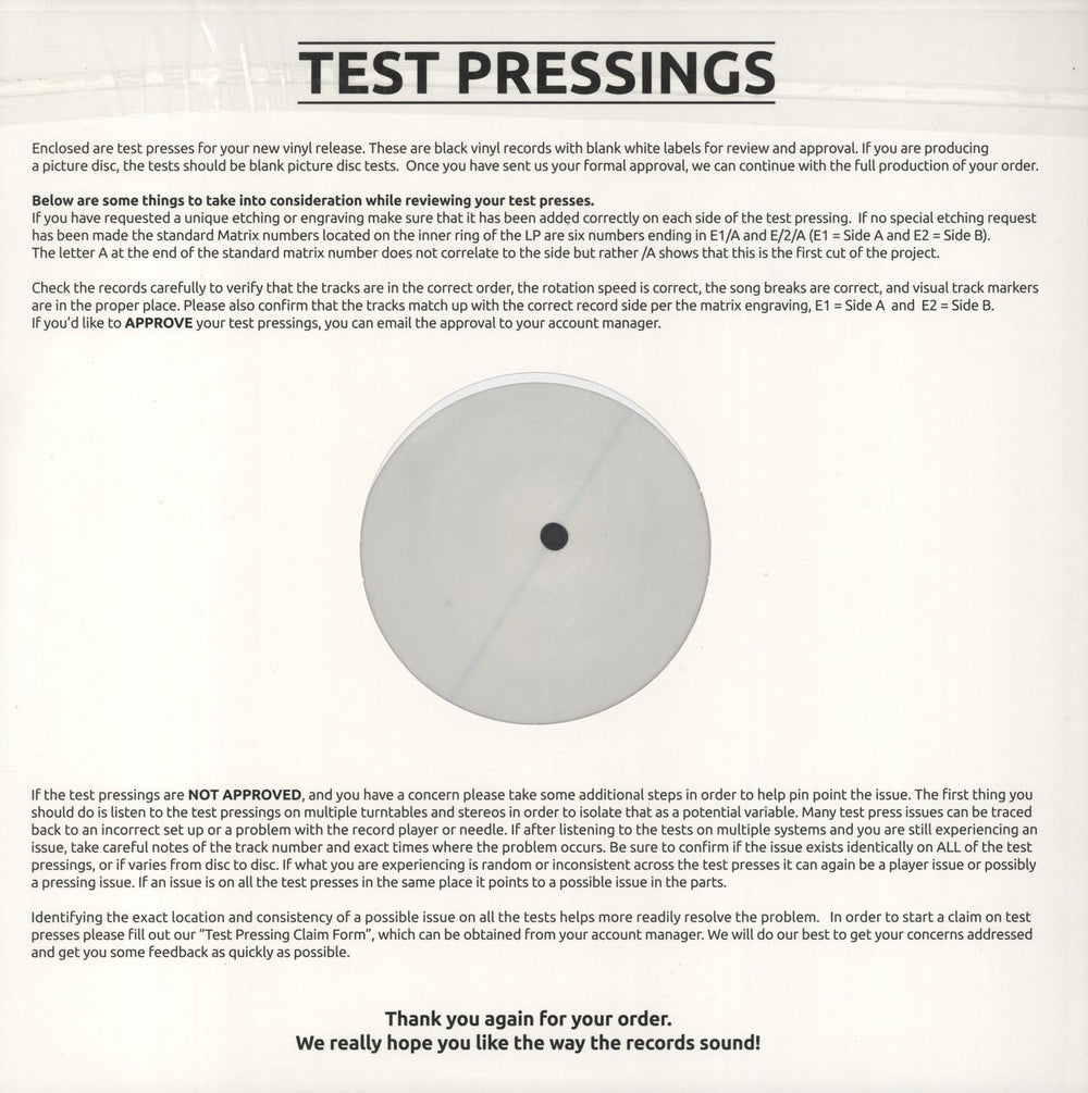 Peter Gabriel Rated PG - RSD19 - Test Pressing UK picture disc LP (vinyl picture disc album)