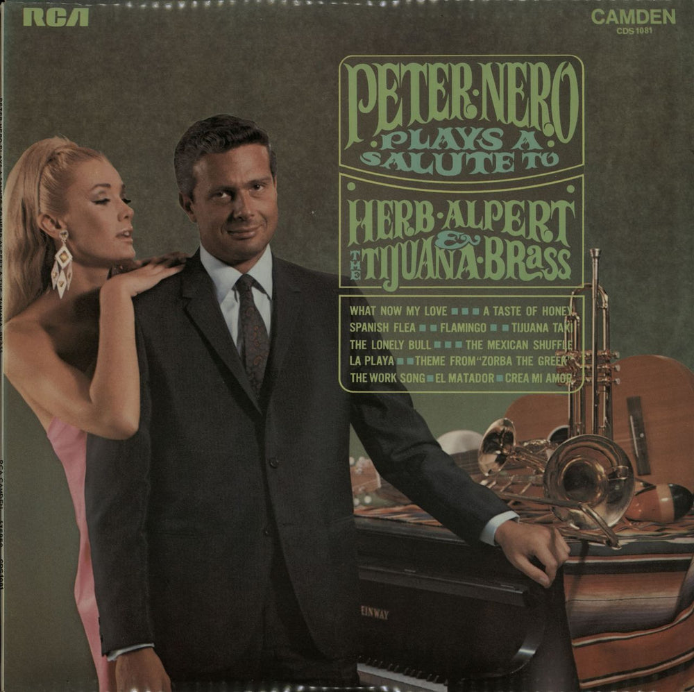 Peter Nero Plays A Salute To Herb Alpert & The Tijuana Brass UK vinyl LP album (LP record) CDS1081