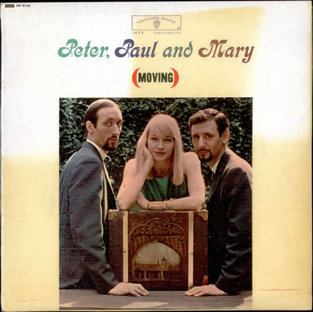 Peter Paul & Mary Moving - Mono UK vinyl LP album (LP record) WM8124