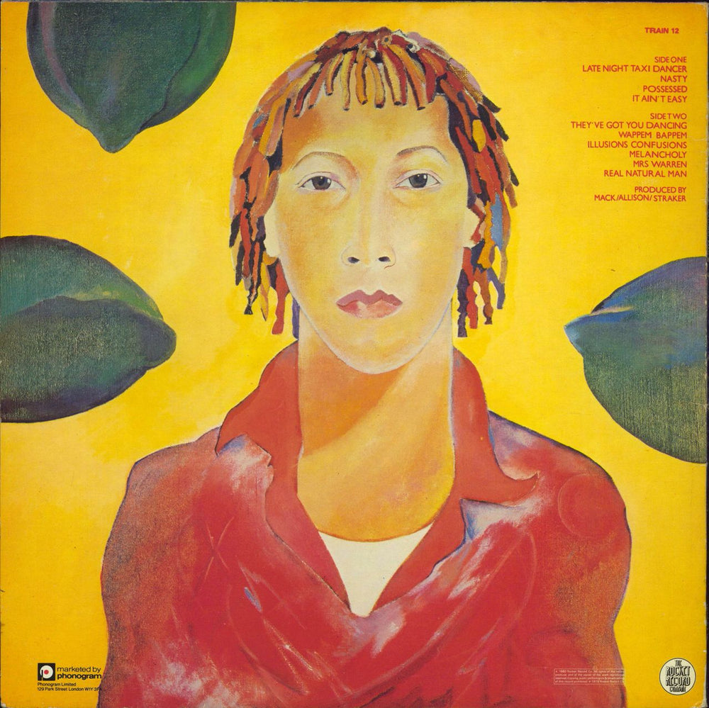 Peter Straker Real Natural Man UK vinyl LP album (LP record)