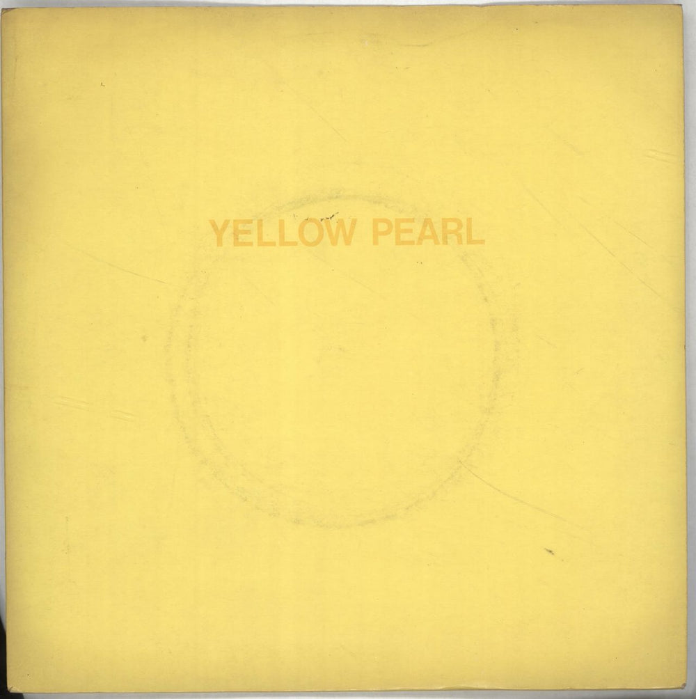 Phil Lynott Yellow Pearl - Clear Vinyl + Sleeve UK 7" vinyl single (7 inch record / 45) SOLO3