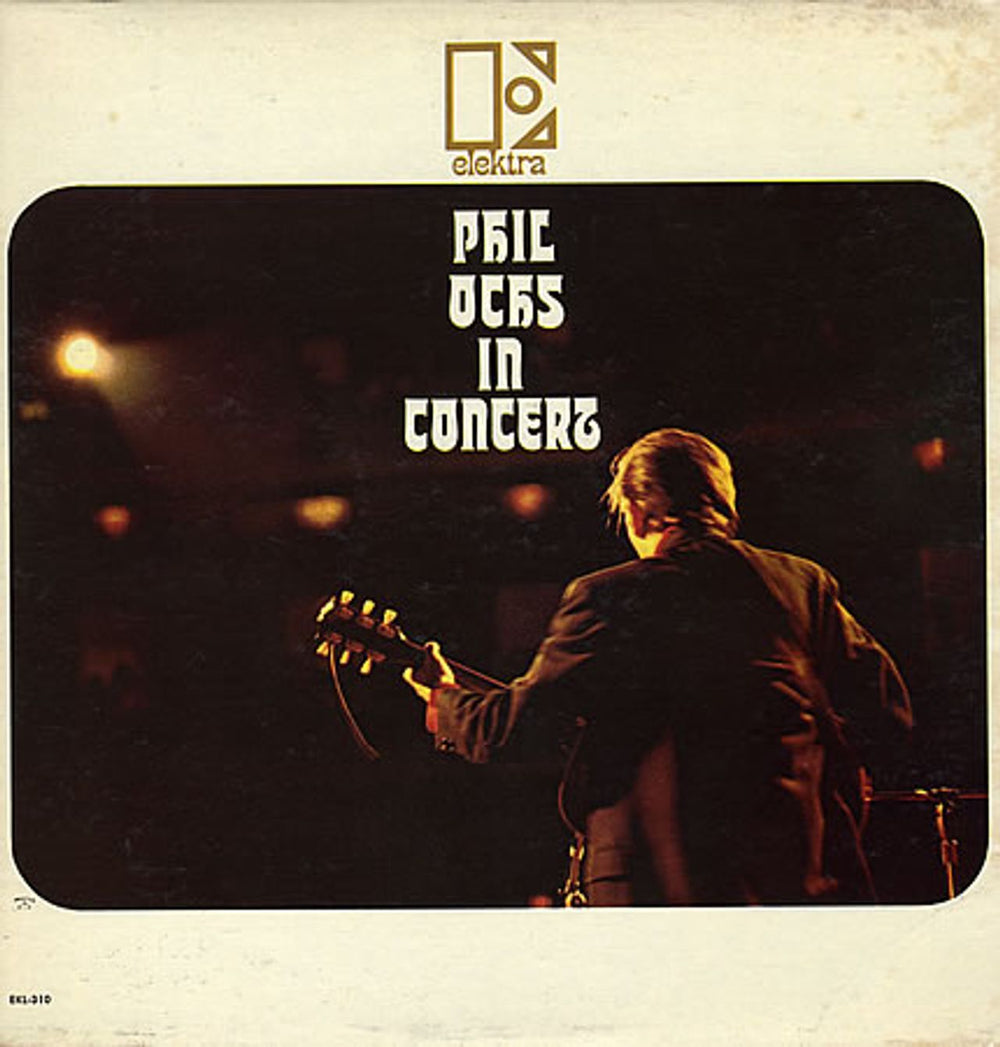 Phil Ochs Phil Ochs In Concert US vinyl LP album (LP record) EKL-310