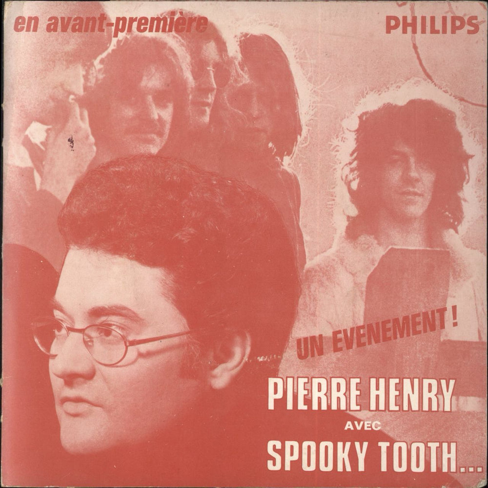 Pierre Henry & Spooky Tooth Ceremony / It's Five O'Clock French Promo 7" vinyl single (7 inch record / 45) 16.12.69H.C