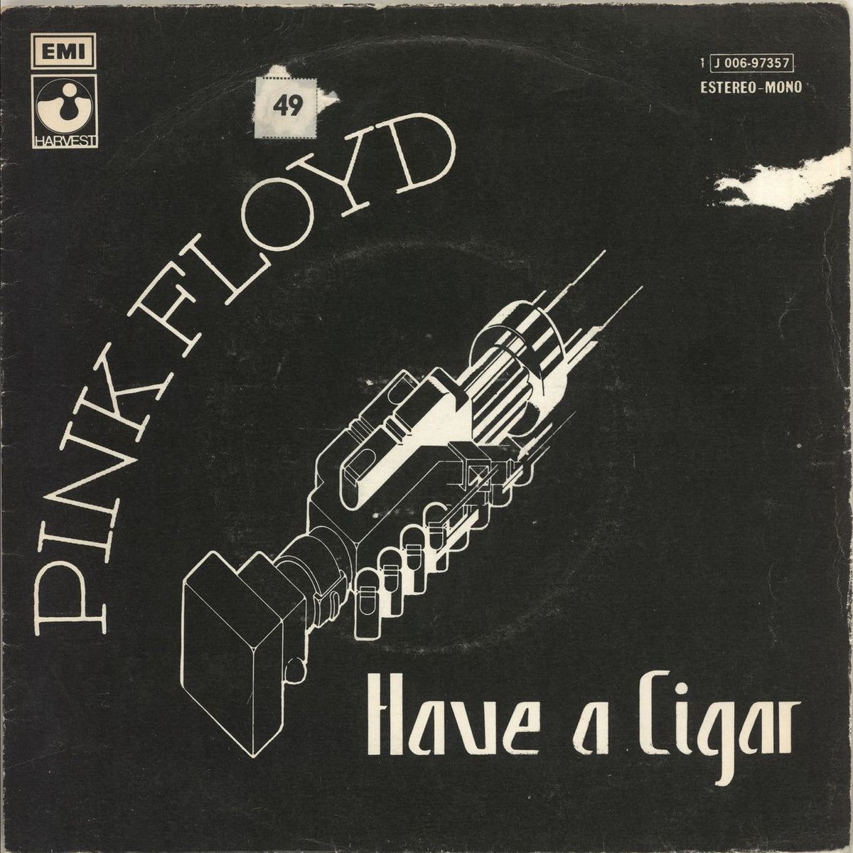 Pink Floyd - Havin’ A Cigar - 2012 - Discos Toro cheapest Salvaje Label(Spain)