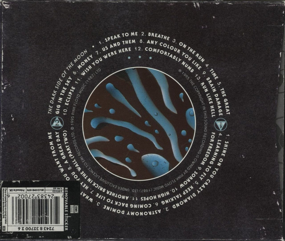 Pink Floyd Pulse - LED Slipcase UK 2 CD album set (Double CD) CDEMD1078