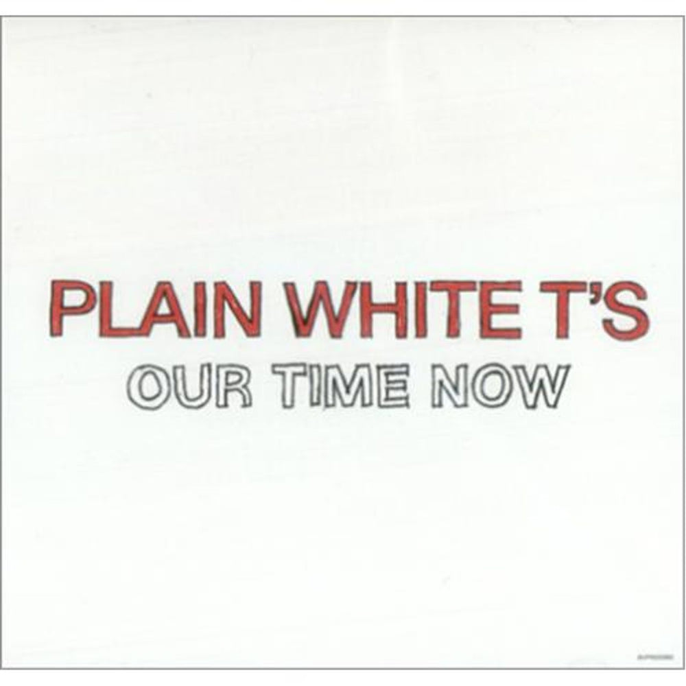 Plain White T's Our Time Now US Promo CD single (CD5 / 5") BVPR000892