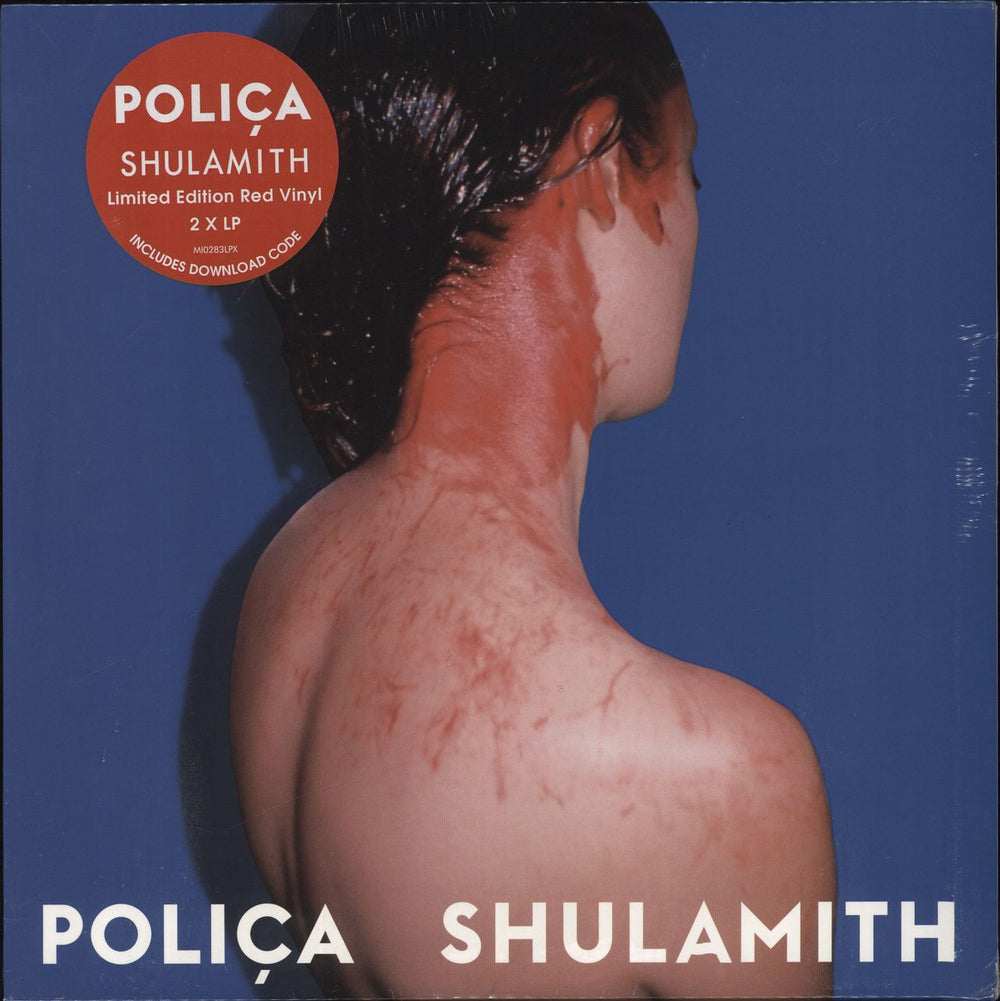 Polica Shulamith - Red Vinyl - Sealed UK 2-LP vinyl record set (Double LP Album) MI0283LPX