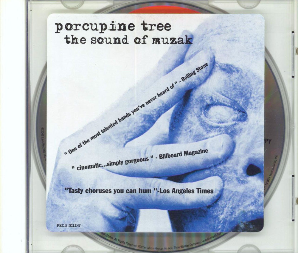 Porcupine Tree The Sound Of Muzak US Promo CD single (CD5 / 5") PRCD301147