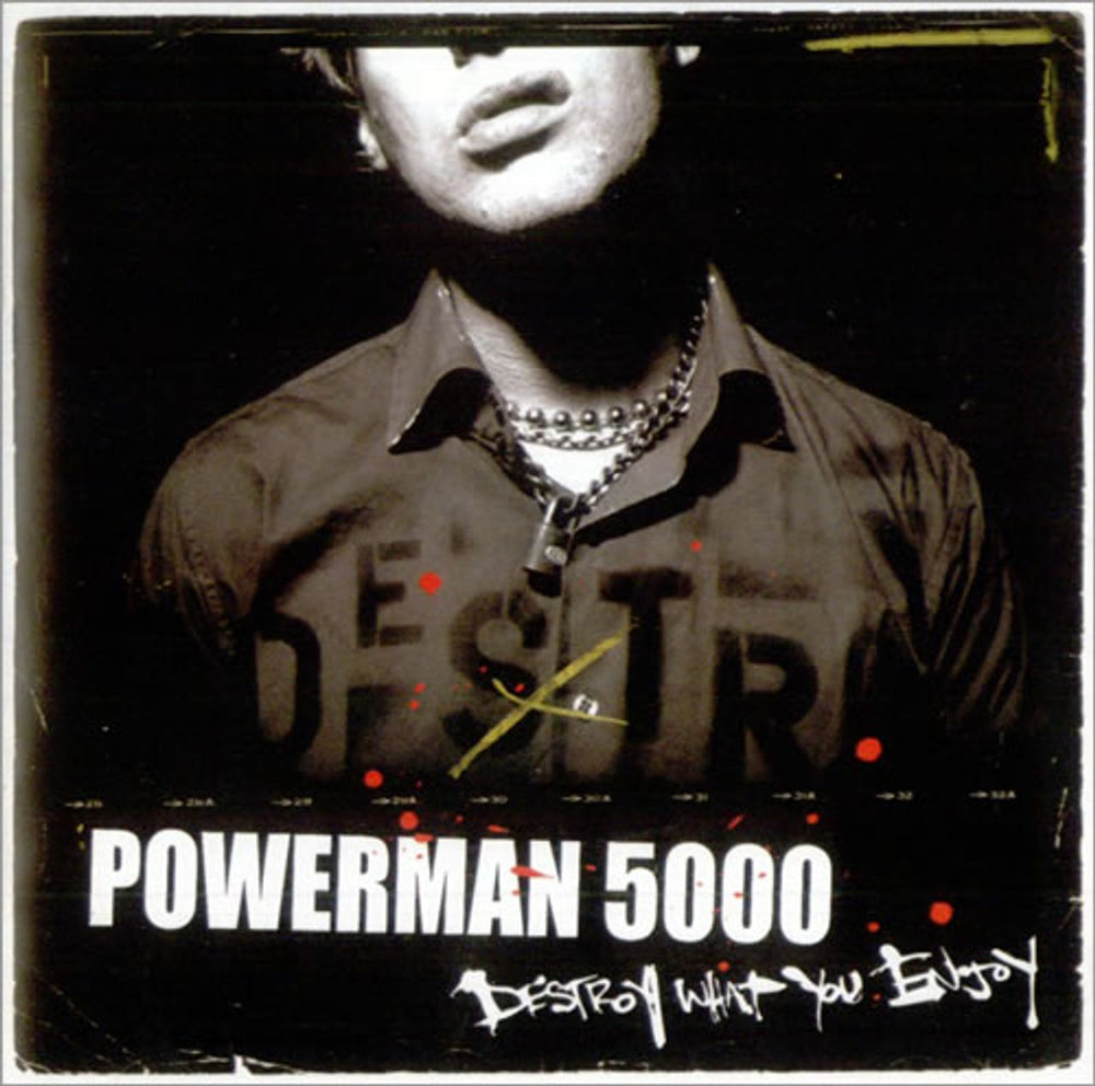 Powerman 5000 Destroy What You Enjoy - Autographed US CD album (CDLP) DRT444