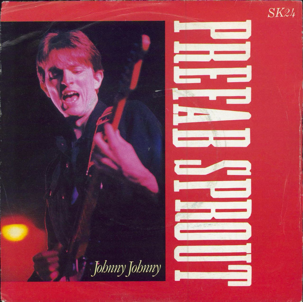 Prefab Sprout Johnny Johnny UK 7" vinyl single (7 inch record / 45) SK24