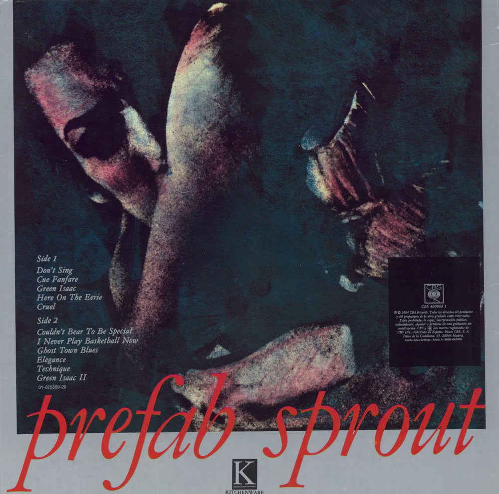 Prefab Sprout Swoon Spanish vinyl LP album (LP record)