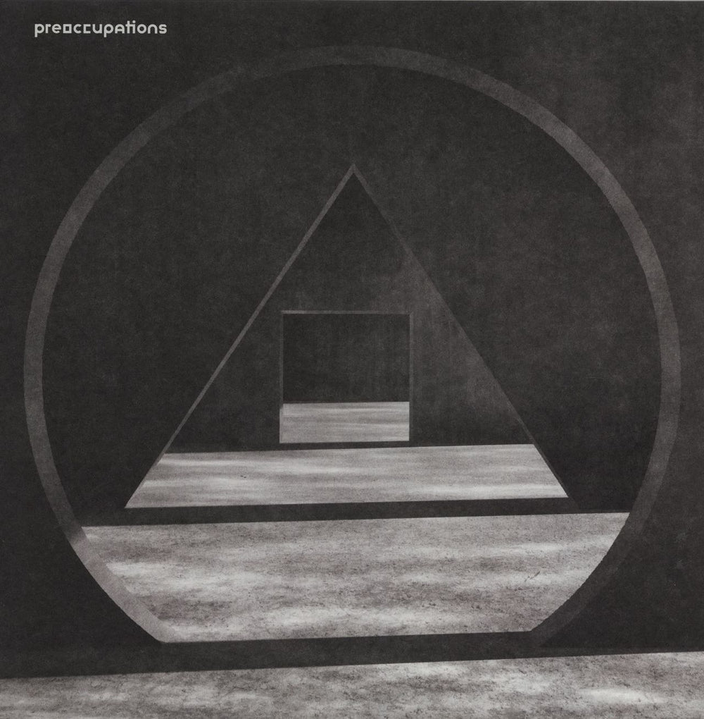 Preoccupations New Material - Grey vinyl US vinyl LP album (LP record) JAG320