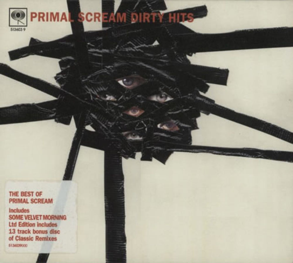 Primal Scream Dirty Hits + Slipcase UK 2 CD album set (Double CD) 5136039