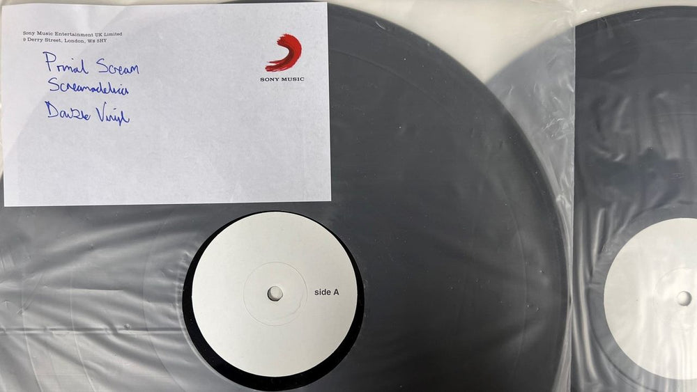 Primal Scream Screamadelica - Test Pressing UK 2-LP vinyl record set (Double LP Album) PML2LSC789952