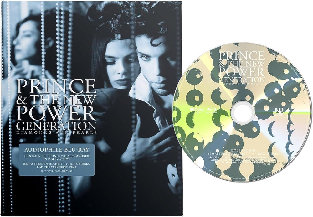 Prince Diamonds And Pearls - Audiophile Blu-Ray Disc Dolby Atmos Mix - Sealed UK Blu Ray Audio BA2725944