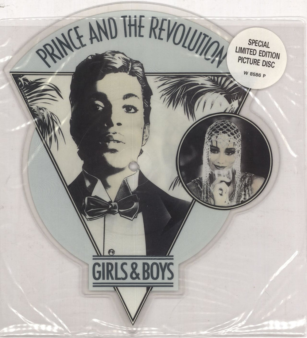 Prince Girls & Boys UK shaped picture disc (picture disc vinyl record) W8586P