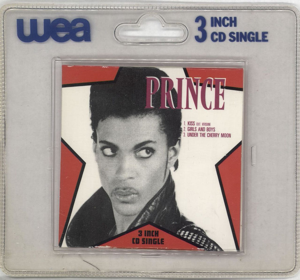 Prince Kiss + Bubble Pack German 3" CD single (CD3) 9211882