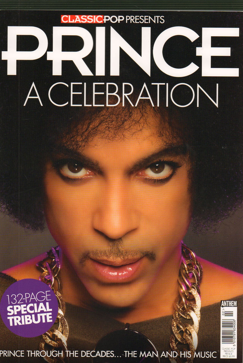 Prince Prince: A Celebration UK magazine 5010791634006