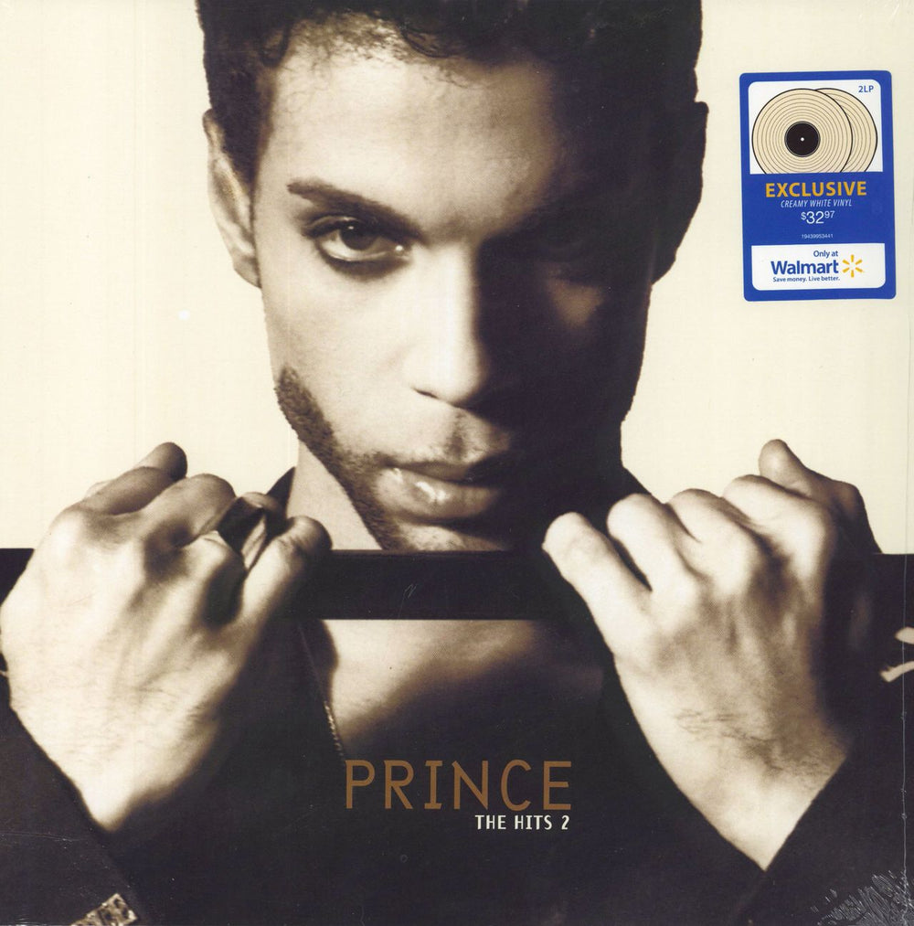 Prince The Hits 2 - Creamy White - Sealed US 2-LP vinyl record set (Double LP Album) 19439953431