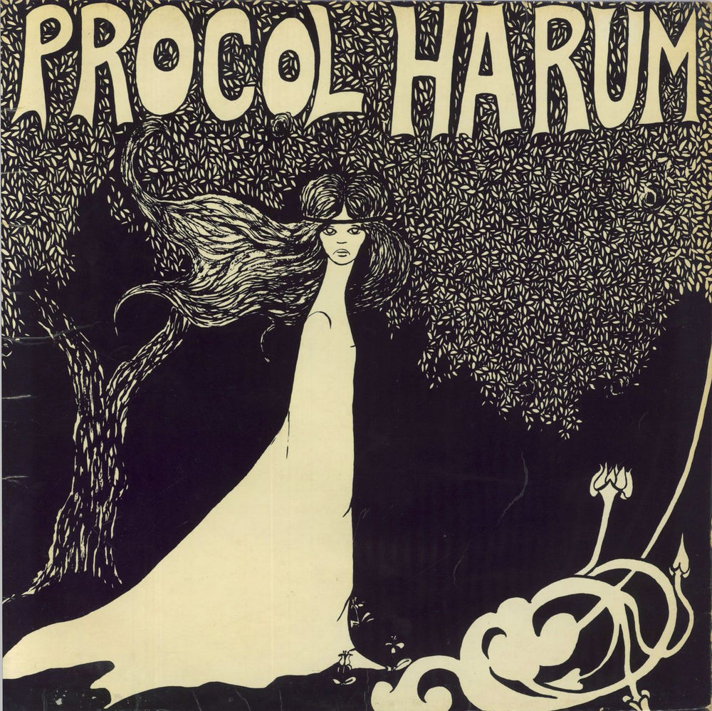 Procol Harum Procol Harum - 1st - VG/EX UK vinyl LP album (LP record) LRZ1001