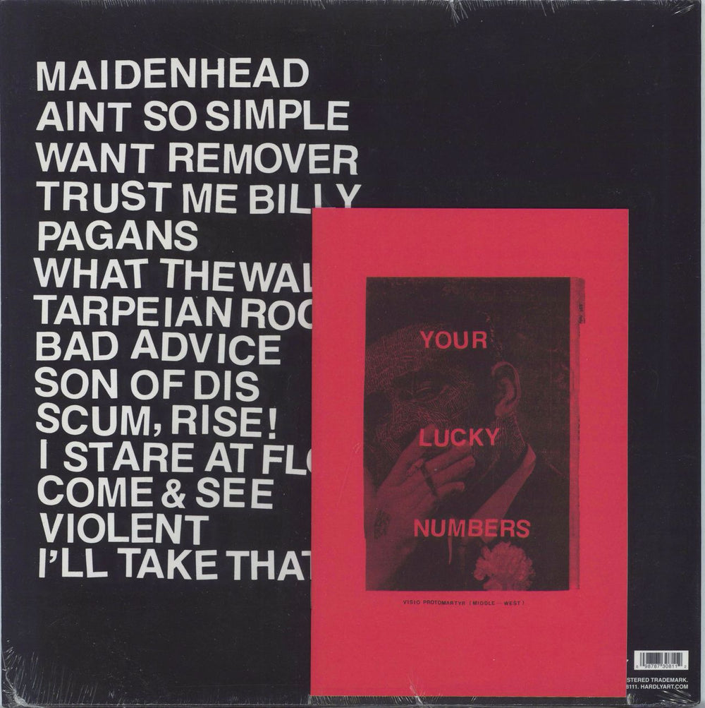 Protomartyr Under Color Of Official Right + Booklet - Sealed US vinyl LP album (LP record) 098787308112