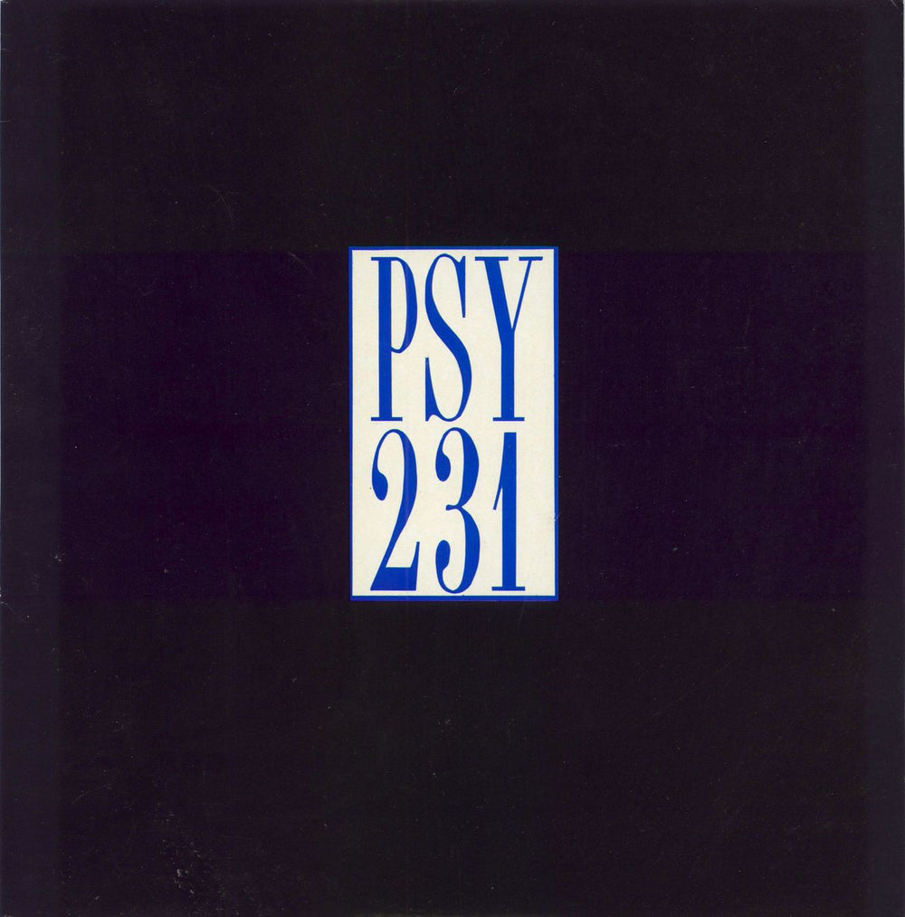 Psy 231 Psy 231 EP UK 10" vinyl single (10 inch record) BNIAFOUR