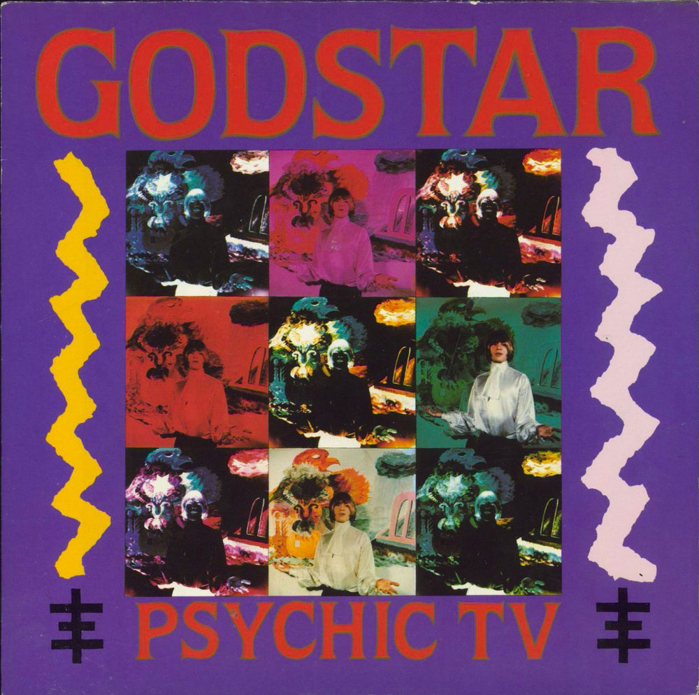 Psychic TV Godstar + Sleeve UK 7" vinyl single (7 inch record / 45) TOPY009