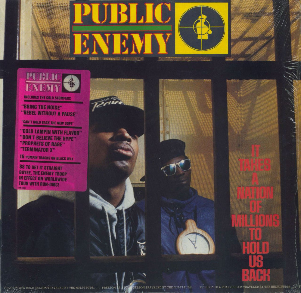 Public Enemy It Takes A Nation Of Millions To Hold Us Back - US p/s Dutch vinyl LP album (LP record) DEF4624151