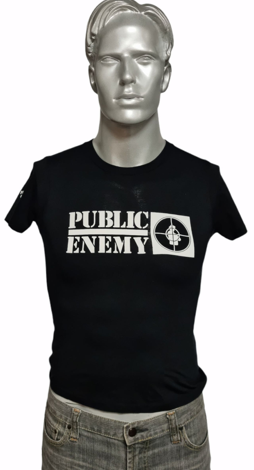 Public Enemy Target/Public Enemy T-Shirt - Small Skinny UK t-shirt T-SHIRT