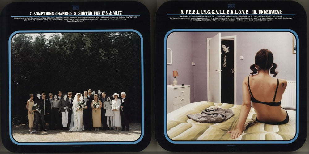 Pulp Different Class - Die-cut Sleeve + Inserts - EX UK vinyl LP album (LP record)